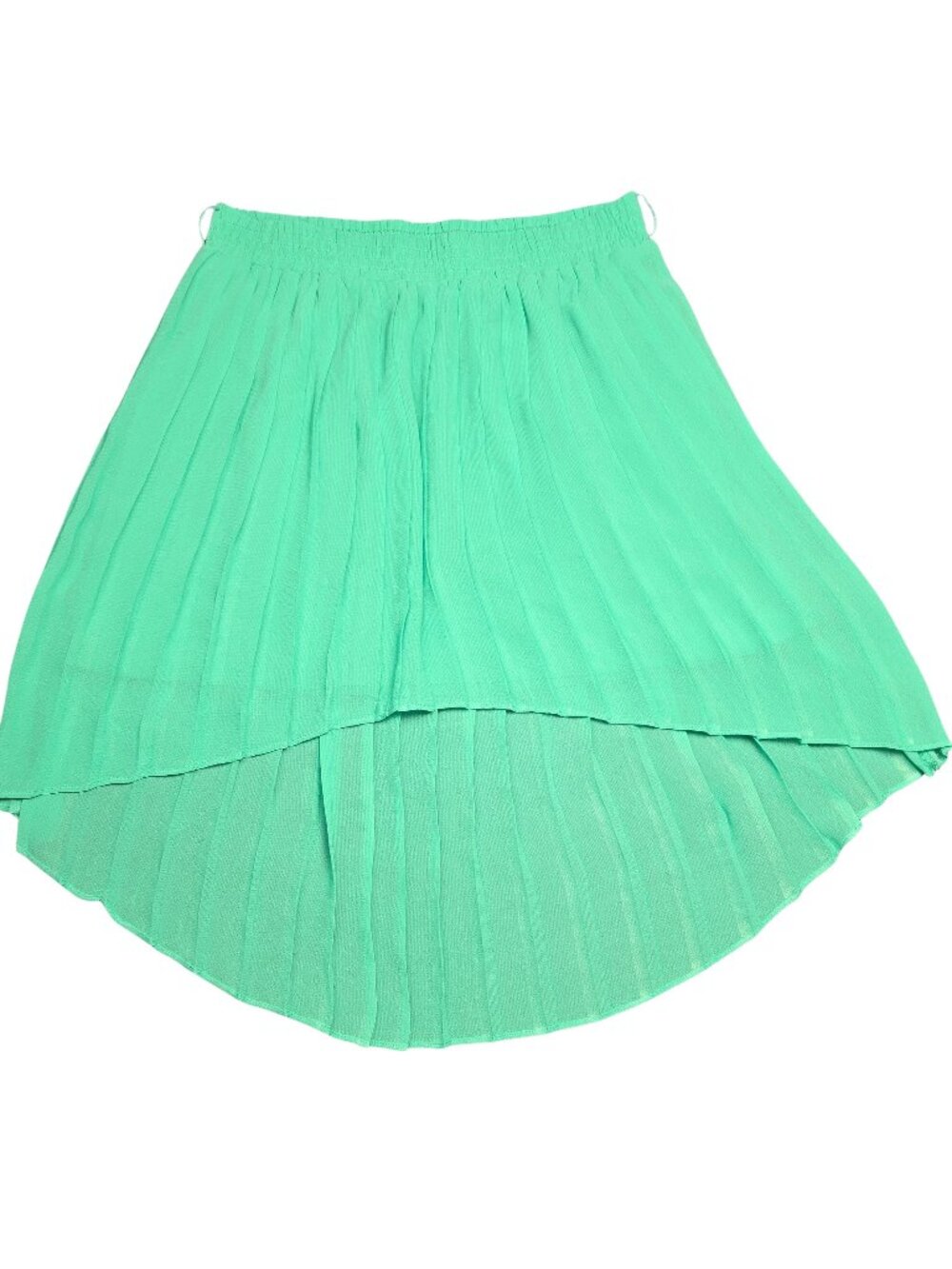 Charlotte Russe Pleated Skirt Green M